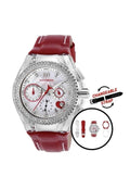 TechnoMarine Cruise Women’s Watch 40mm Red White | Interchangeable | TM-117001
