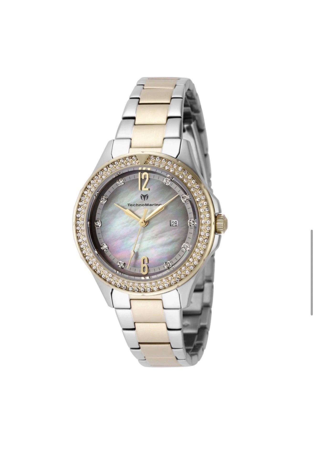 Technomarine Luna Quartz Crystal Ladies Watch TM-826011